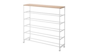 2033220 - Mediatech Yamazaki Schuhregal TOWER 5-stöckig Grösse: 90.5 x 27.5 x 7.5 cm, Weiss kaufen Schweiz | Mediatech.ch