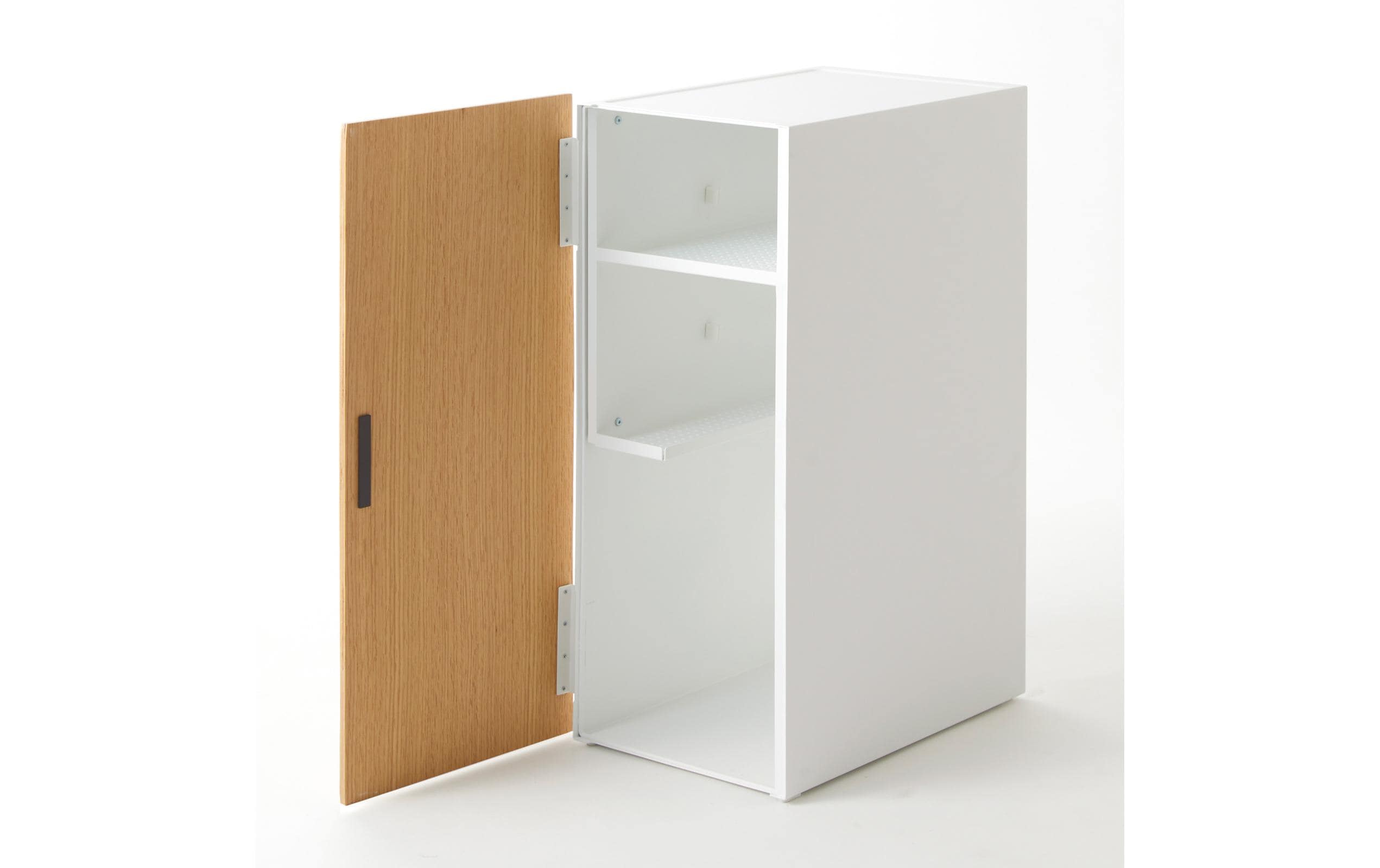 2033242_1 - Mediatech Yamazaki Regal für Spielekonsolen Grösse: 24.7 x 36.5 x 60.3 cm, Weiss
