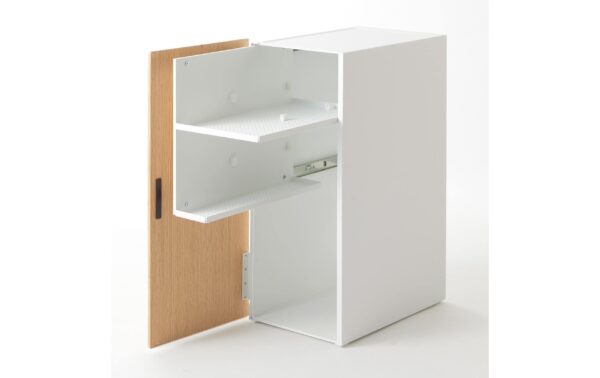 2033242_2 - Mediatech Yamazaki Regal für Spielekonsolen Grösse: 24.7 x 36.5 x 60.3 cm, Weiss