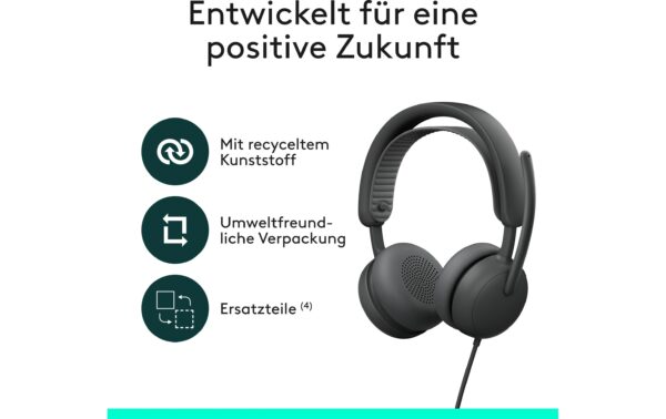 Logitech Headset Zone wired 2 graphite 