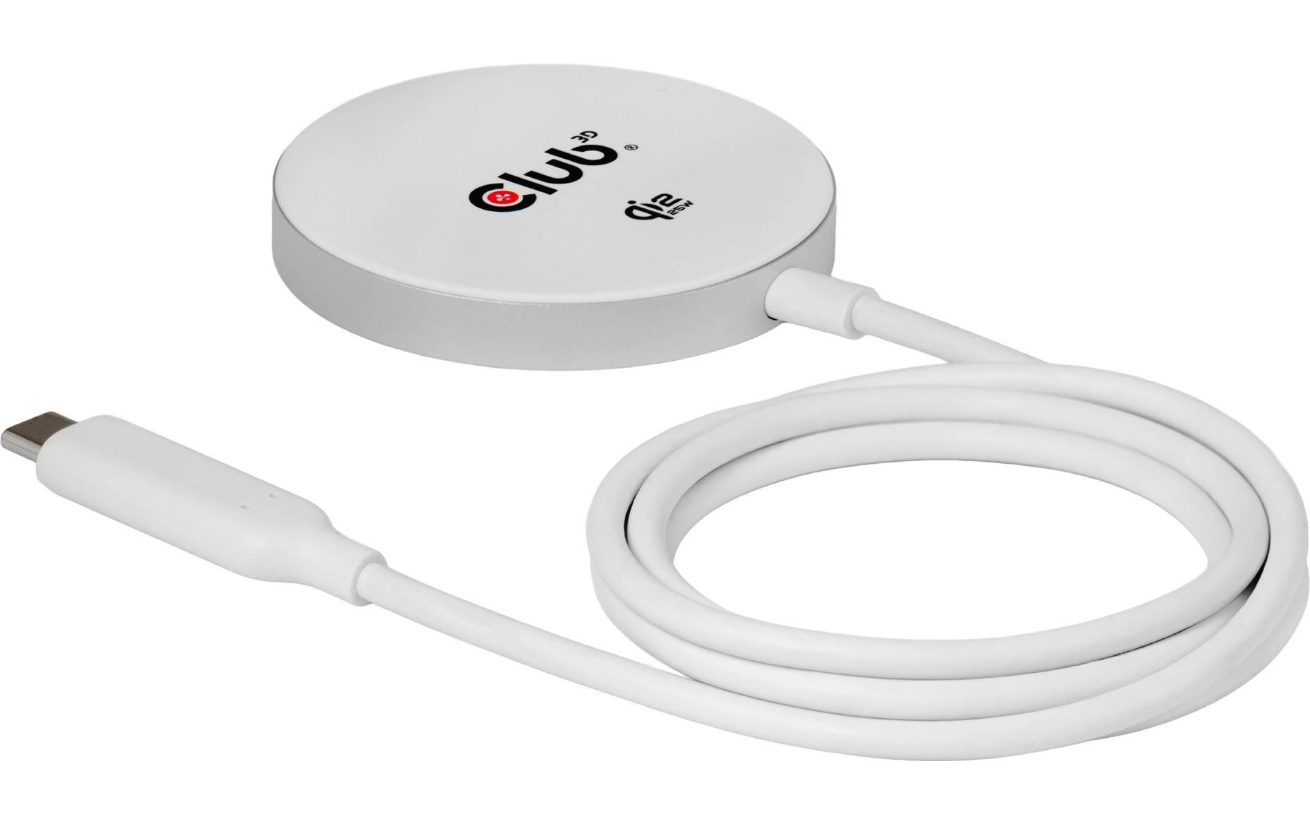 2033640 - Mediatech Club 3D Ladegerät Qi2 25 W kabellos WH Qi 2.2 kaufen | Mediatech.ch