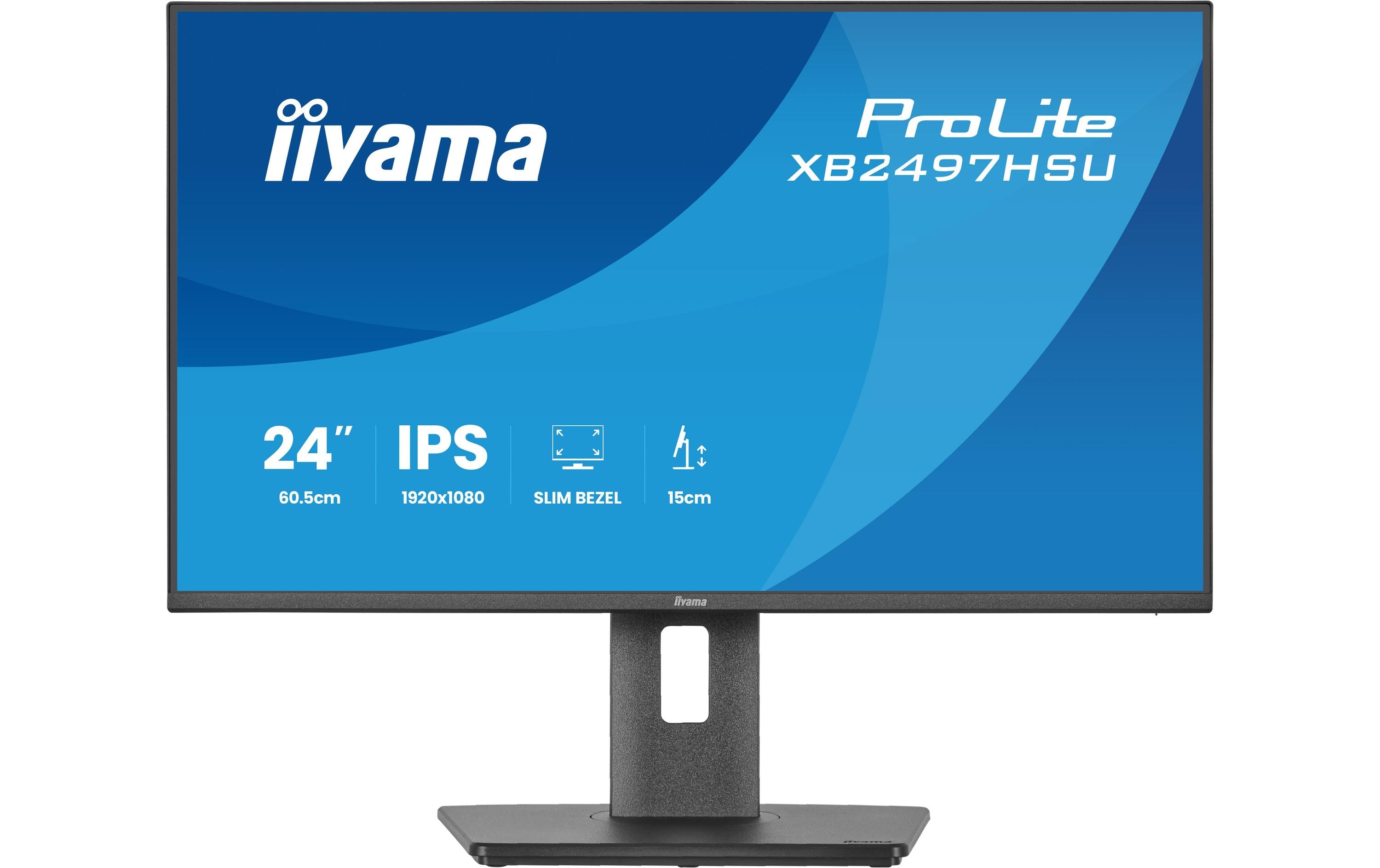 2033673 - Mediatech IIYAMA 24 XB2497HSU-B1 HDMI, DP kaufen Schweiz | Mediatech.ch