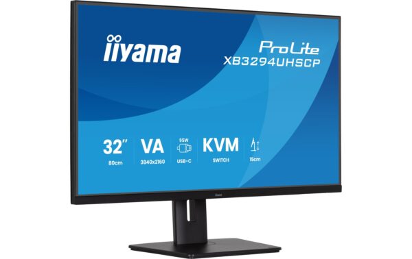 IIYAMA 32 XB3294UHSCP-B1 HDMI, DP