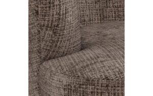 AC Design Sessel Darlene Braun, 77.5x78x78 cm