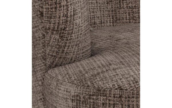 AC Design Sessel Darlene Braun, 77.5x78x78 cm