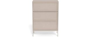 AC Design Kommode Palmdale Grau, 80x40x110 cm