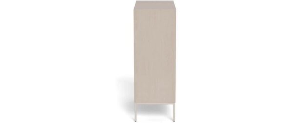 AC Design Kommode Palmdale Grau, 80x40x110 cm