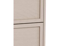 AC Design Kommode Palmdale Grau, 80x40x110 cm