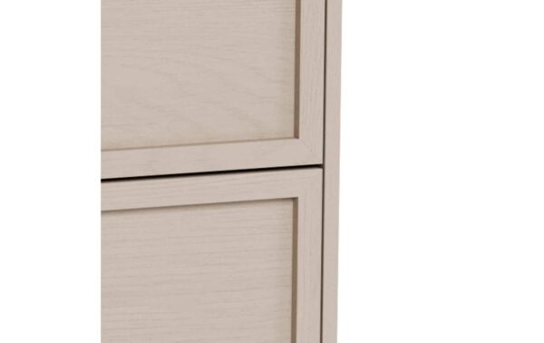 AC Design Kommode Palmdale Grau, 80x40x110 cm
