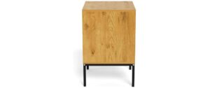 2034000_2 - Mediatech AC Design Beistelltisch Palmdale Hellbraun, 45.6x40x61 cm