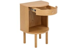 2034003_2 - Mediatech AC Design Beistelltisch Paron Hellbraun, 40x31.5x60 cm