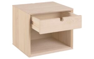 2034005_2 - Mediatech AC Design Beistelltisch Century Hellbraun, 37x32x33 cm