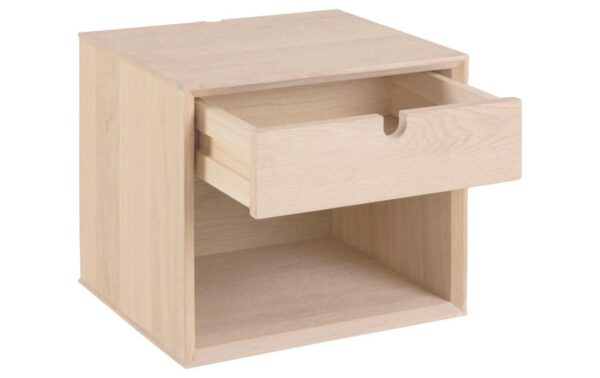 2034005_2 - Mediatech AC Design Beistelltisch Century Hellbraun, 37x32x33 cm