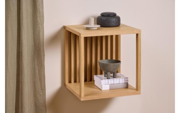 2034009_6 - Mediatech AC Design Wandregal Wellington Hellbraun, 34x31x35.5 cm