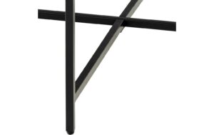 2034026_3 - Mediatech AC Design Couchtisch Lamoine Schwarz, Ø70x42 cm