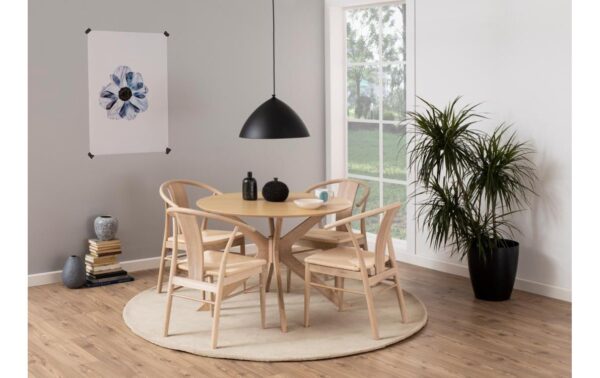 AC Design Esstisch I_Duncan Braun, Ø105x75 cm