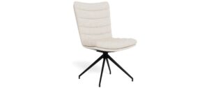 2034035 - Mediatech AC Design Esszimmerstuhl Grafton 2 Stück Creme/Schwarz