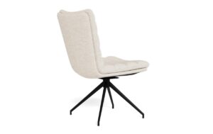 2034035_4 - Mediatech AC Design Esszimmerstuhl Grafton 2 Stück Creme/Schwarz