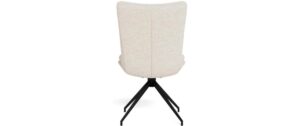 2034035_5 - Mediatech AC Design Esszimmerstuhl Grafton 2 Stück Creme/Schwarz