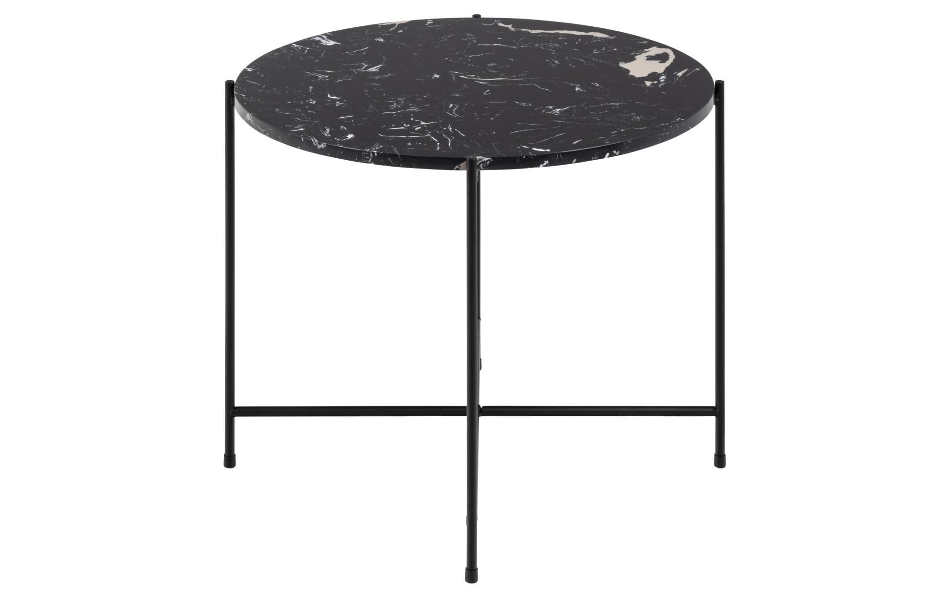 2034046_1 - Mediatech AC Design Couchtisch Avila Schwarz, Ø52x40 cm