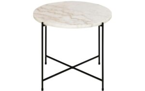 2034047_1 - Mediatech AC Design Couchtisch Avila Weiss, Ø52x40 cm