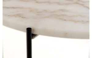 2034047_2 - Mediatech AC Design Couchtisch Avila Weiss, Ø52x40 cm