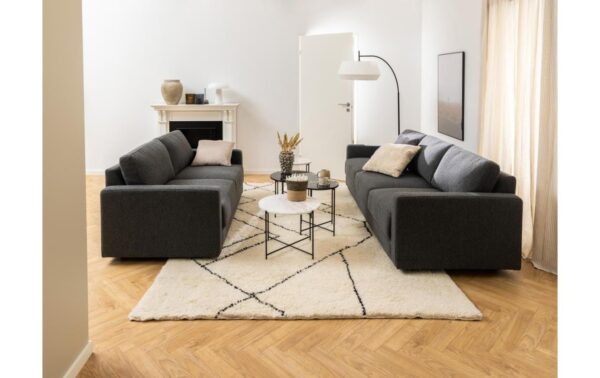 2034047_6 - Mediatech AC Design Couchtisch Avila Weiss, Ø52x40 cm