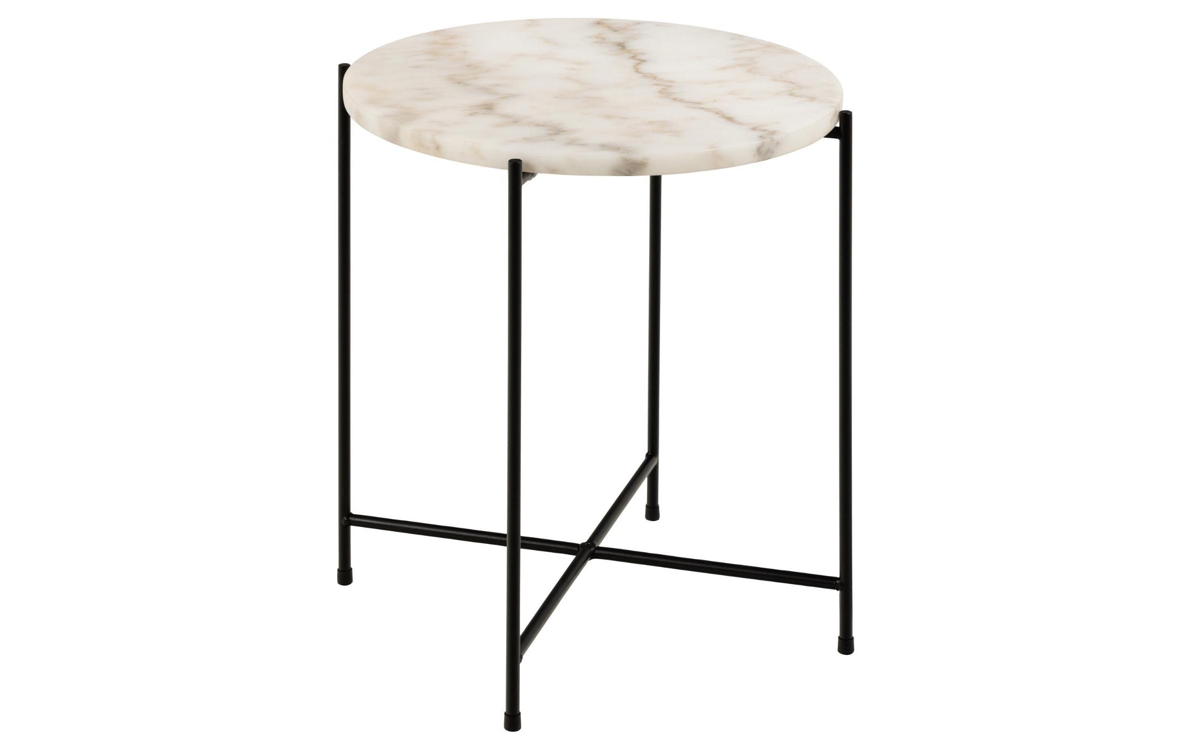 AC Design Couchtisch Avila Weiss, Ø42x45 cm kaufen Schweiz | Mediatech.ch