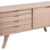 2034054 - Mediatech AC Design Sideboard A-Line Hellbraun, 160x45x72 cm