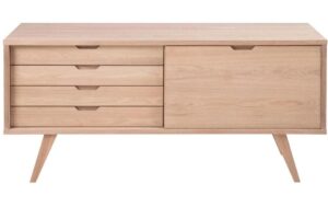 AC Design Sideboard A-Line Hellbraun, 160x45x72 cm