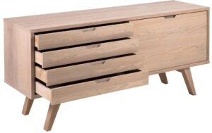 AC Design Sideboard A-Line Hellbraun, 160x45x72 cm