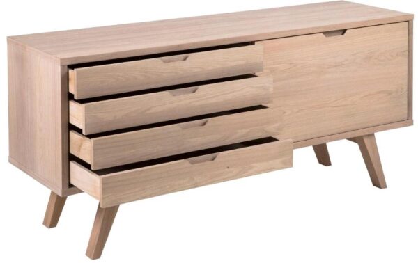 AC Design Sideboard A-Line Hellbraun, 160x45x72 cm