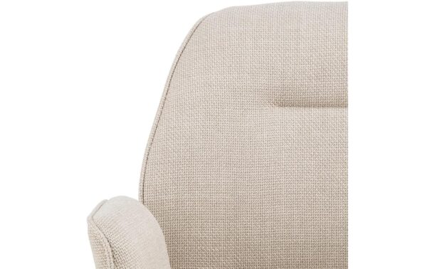 AC Design Esszimmerstuhl Aura Basel 1 Stück Basel fabric beige 24/Schwarz
