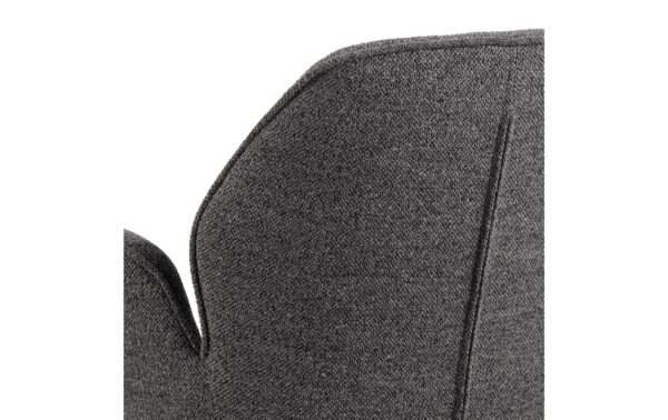 2034067_4 - Mediatech AC Design Esszimmerstuhl Aura Monza 1 Stück Monza fabric Anthrazit