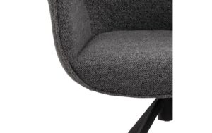 2034067_6 - Mediatech AC Design Esszimmerstuhl Aura Monza 1 Stück Monza fabric Anthrazit