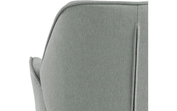 2034070_4 - Mediatech AC Design Esszimmerstuhl Aura Town 1 Stück Town Fabric Light grey 13/Schwarz