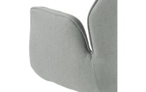 2034070_6 - Mediatech AC Design Esszimmerstuhl Aura Town 1 Stück Town Fabric Light grey 13/Schwarz