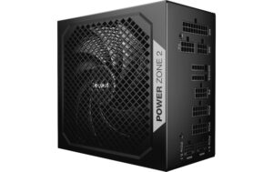 Netzteil be quiet! Power Zone 2, 1200W 80+ Plat, 140mm Lüfter, ATX 3.1, 7xSATA