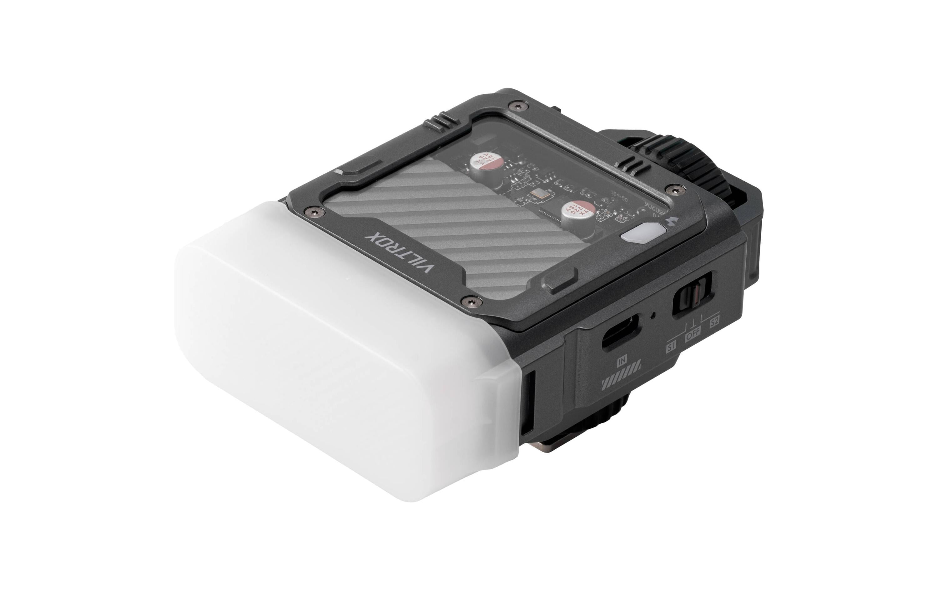 2034394_1 - Mediatech Viltrox Spark Z3-C Grau, Canon Camera