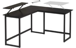 2035062_3 - Mediatech Vasagle Bürotisch schwarz Ecktisch 120x119cm
