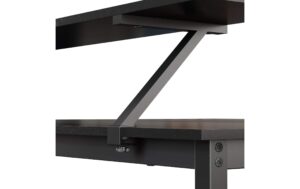 2035062_5 - Mediatech Vasagle Bürotisch schwarz Ecktisch 120x119cm