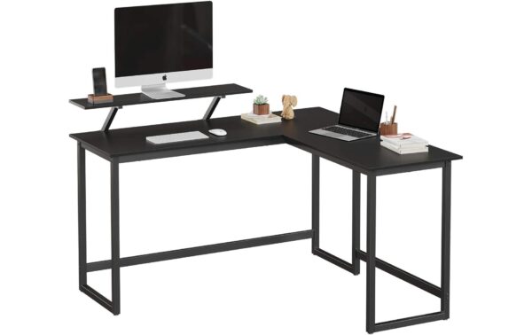 2035062_6 - Mediatech Vasagle Bürotisch schwarz Ecktisch 120x119cm
