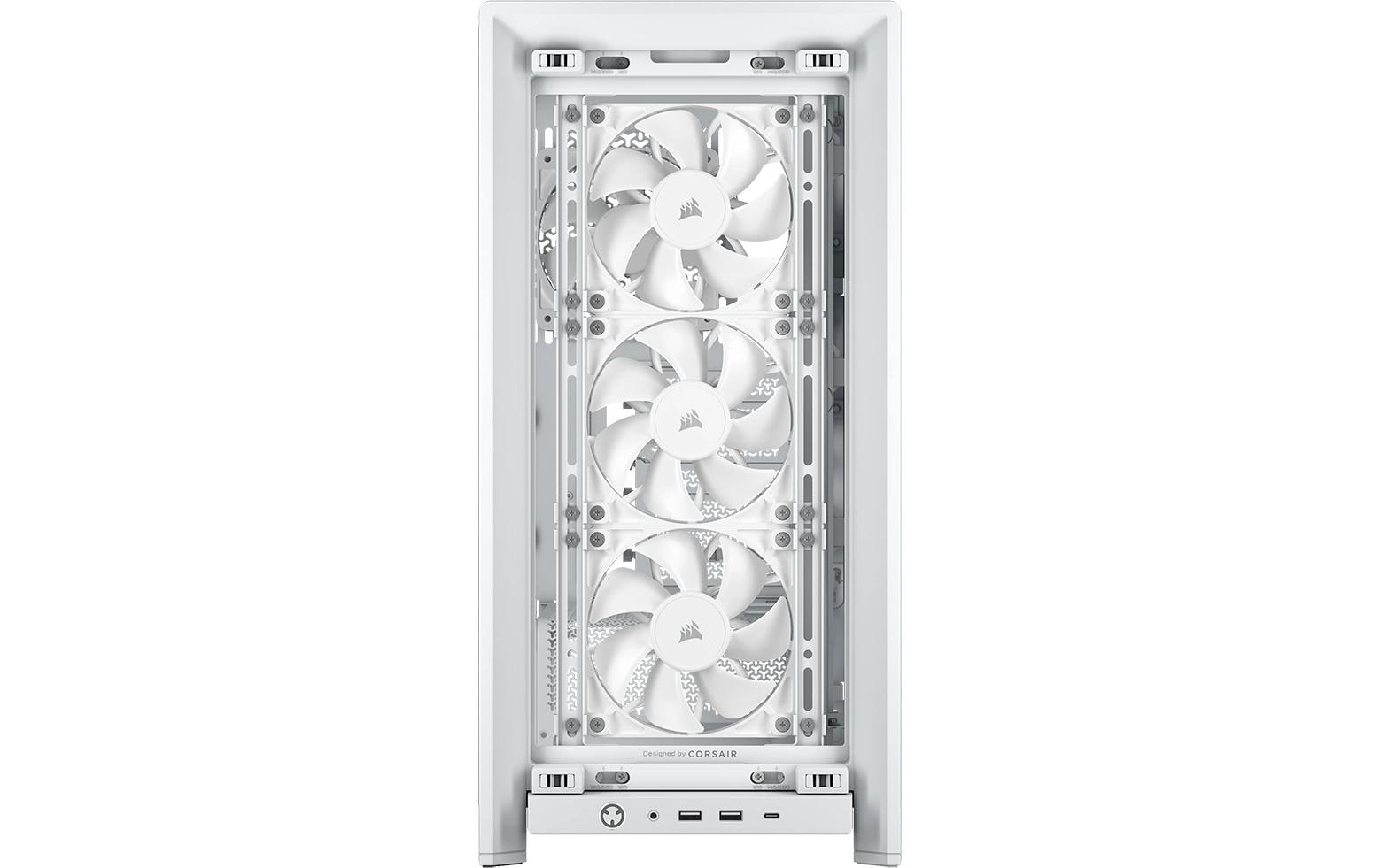 2035979_1 - Mediatech Corsair, PC-Gehäuse 4000X RS Weiss 1x 3.5, 2x 2.5, 2x USB-A, 1x USB-C