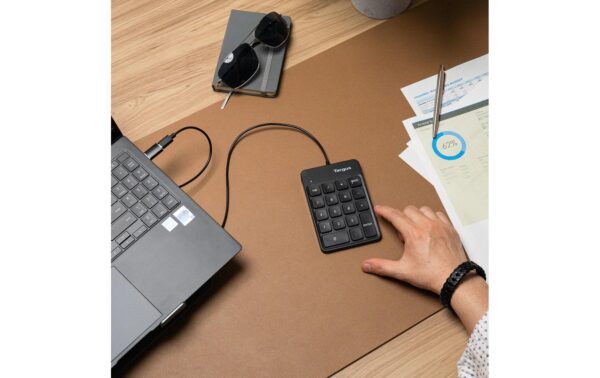 Targus® USB Wired Keypad schwarz