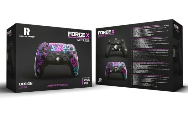 RG Rocket Force X TMR Jinx 5 Swap Paddles, Digital Trigger, No Drift