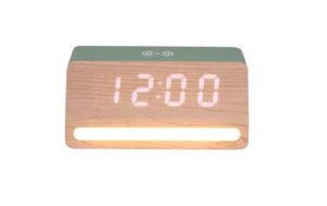 2040770_1 - Mediatech KARLSSON Wecker Retro Light LED Jungle green