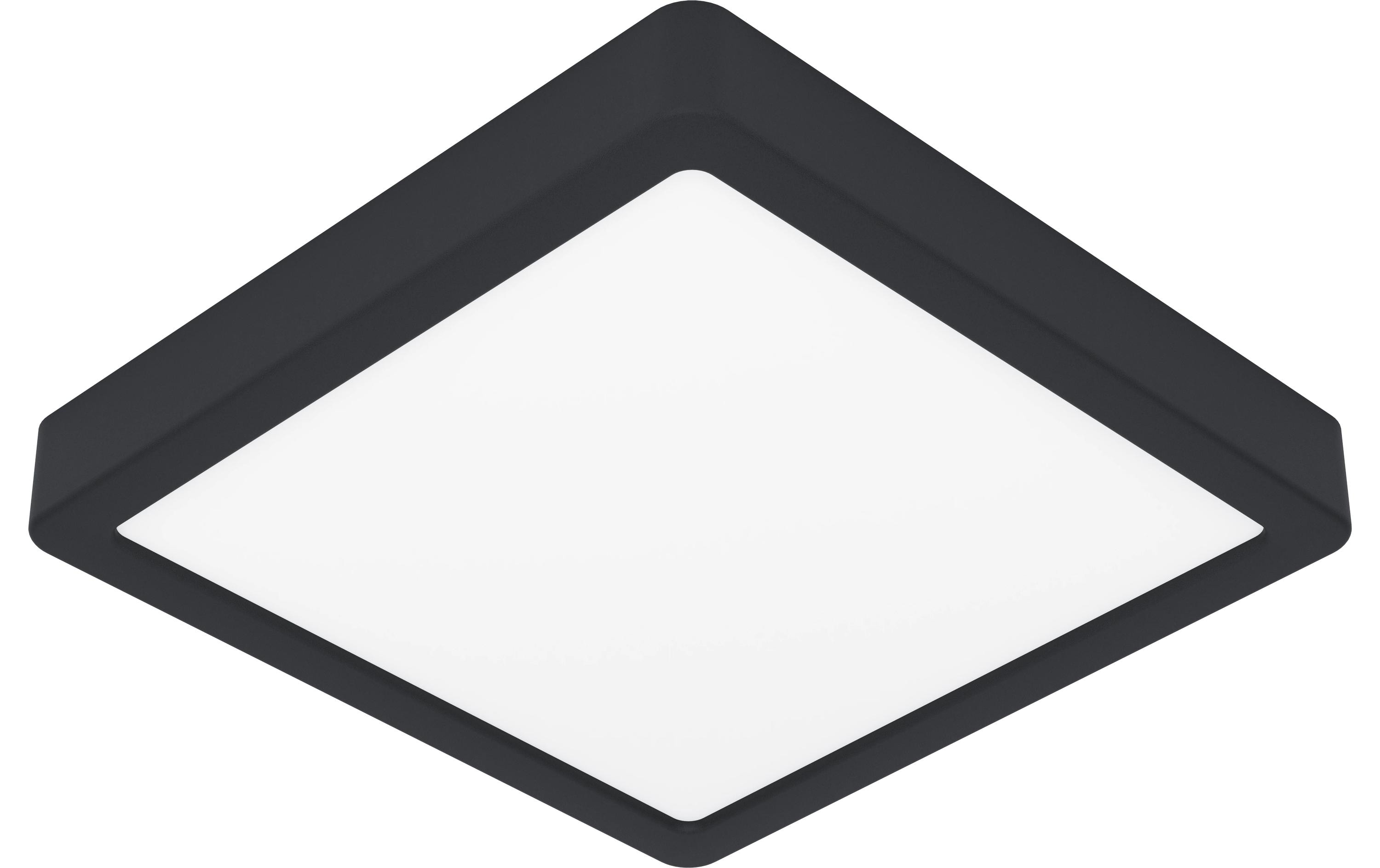 2042034 - Mediatech Eglo Deckenleuchte Fueva 220x220mm, schwarz kaufen Schweiz | Mediatech.ch