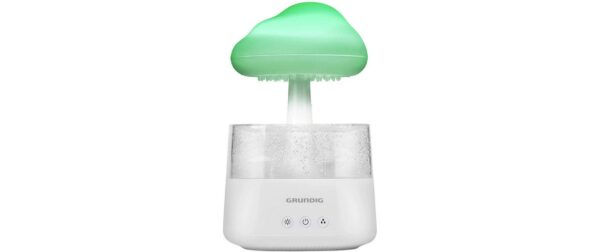 Grundig Regenwolken-Luftbefeuchter Sanft wechselnde LED-Farben