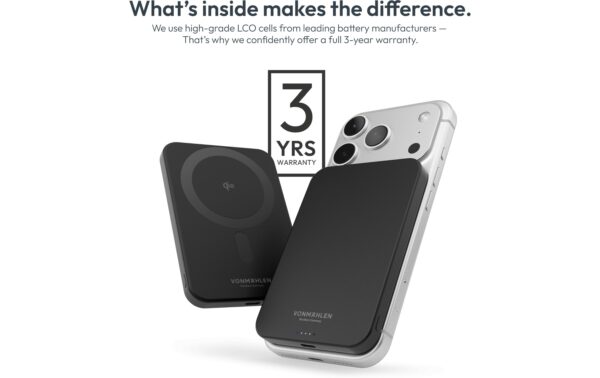 VONMÄHLEN Evergreen Mag (2026), Black 5000 mAh
