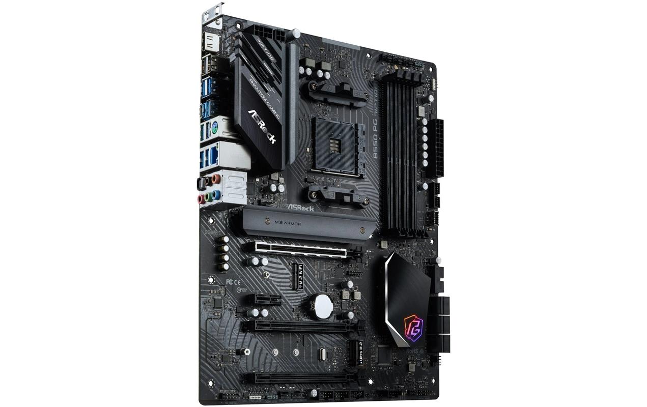 2044736_1 - Mediatech ASRock B550 PG RIPTIDE, ATX, AM4 AMD B550, AM4, 4x DDR4, PCIe 4.0
